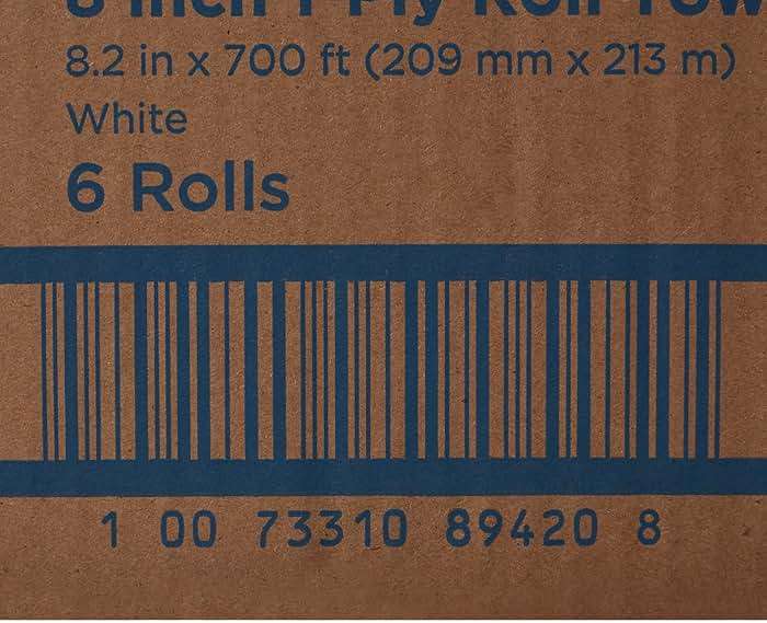 enMotion Georgia‑Pacific (by GP PRO) 8 in 700 Linear Feet Paper Towel Roll, White, 6‑Roll Case Paper Towel Rolls, 89420 - Image 4