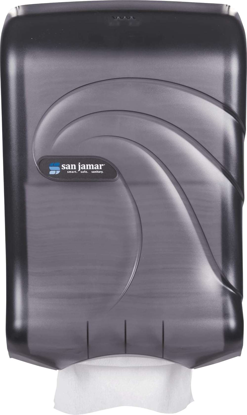 Ultrafold Multifold/C-Fold Towel Dispenser, Oceans, 11.75 X 6.25 X 18, Transparent Black Pearl - Image 5