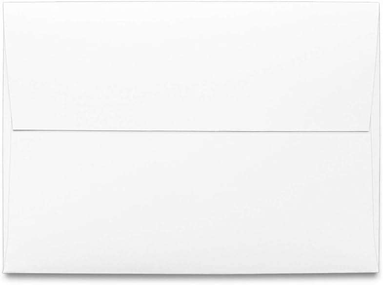 Envelope, A1 White 3 5/8" x 5 1/8" Square Flap - 100 Envelopes - Desktop Publishing Supplies™ Brand Envelopes - Image 2