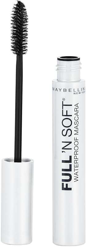 Maybelline Full 'N Soft Waterproof Mascara, Very Black, 1 Count - Image 1