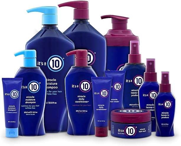 It's A 10 Miracle Moisture Shampoo 33.8 Oz & Daily Conditioner 33.8 Oz Duo. - Image 5