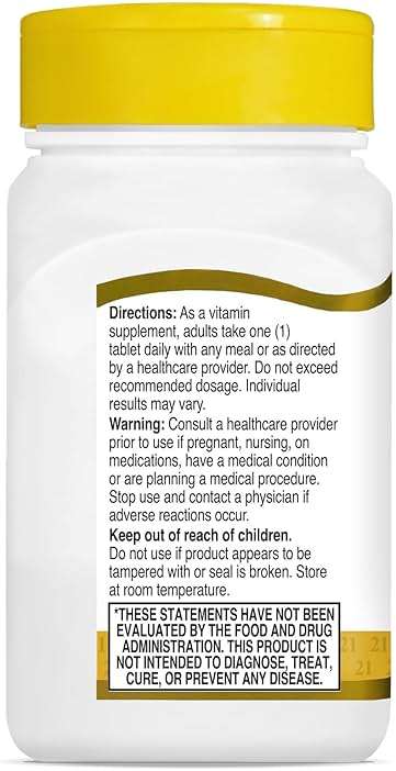 21st Century B 50 Complex Prolonged Release Tablets, 60 Count (Pack of 1) - Image 2