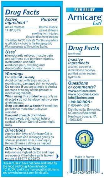 Boiron Arnicare Gel Value Pack-2.6oz (Pack of 3) - Image 2