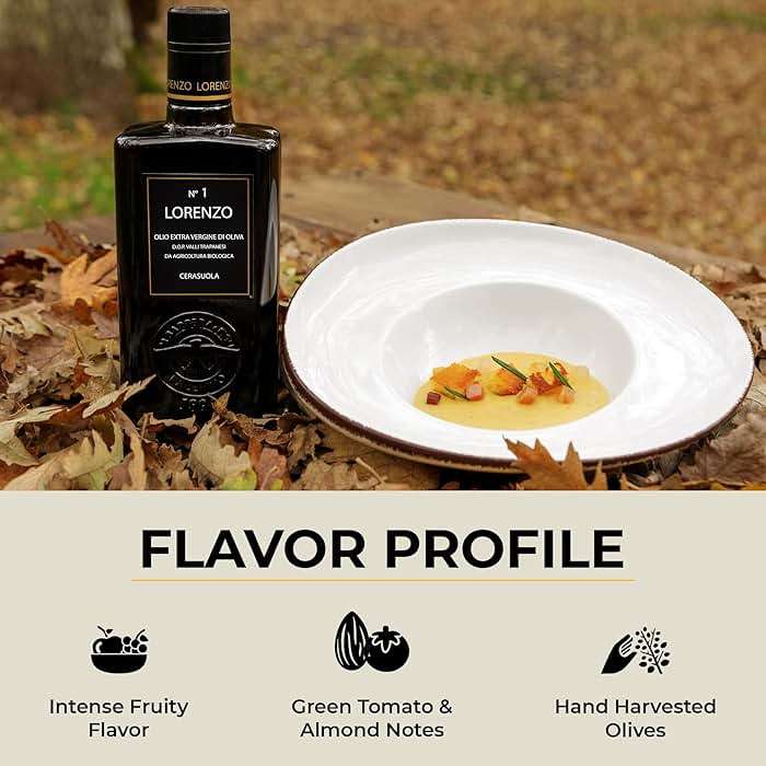 Barbera Lorenzo N° 1 Organic Extra Virgin Olive Oil PDO Valli Trapanesi, 16.9 fl oz | Premium Sicilian EVOO from Organic Cerasuola Olives | Bold Fruity Flavor & Cold-Pressed Quality - Image 5