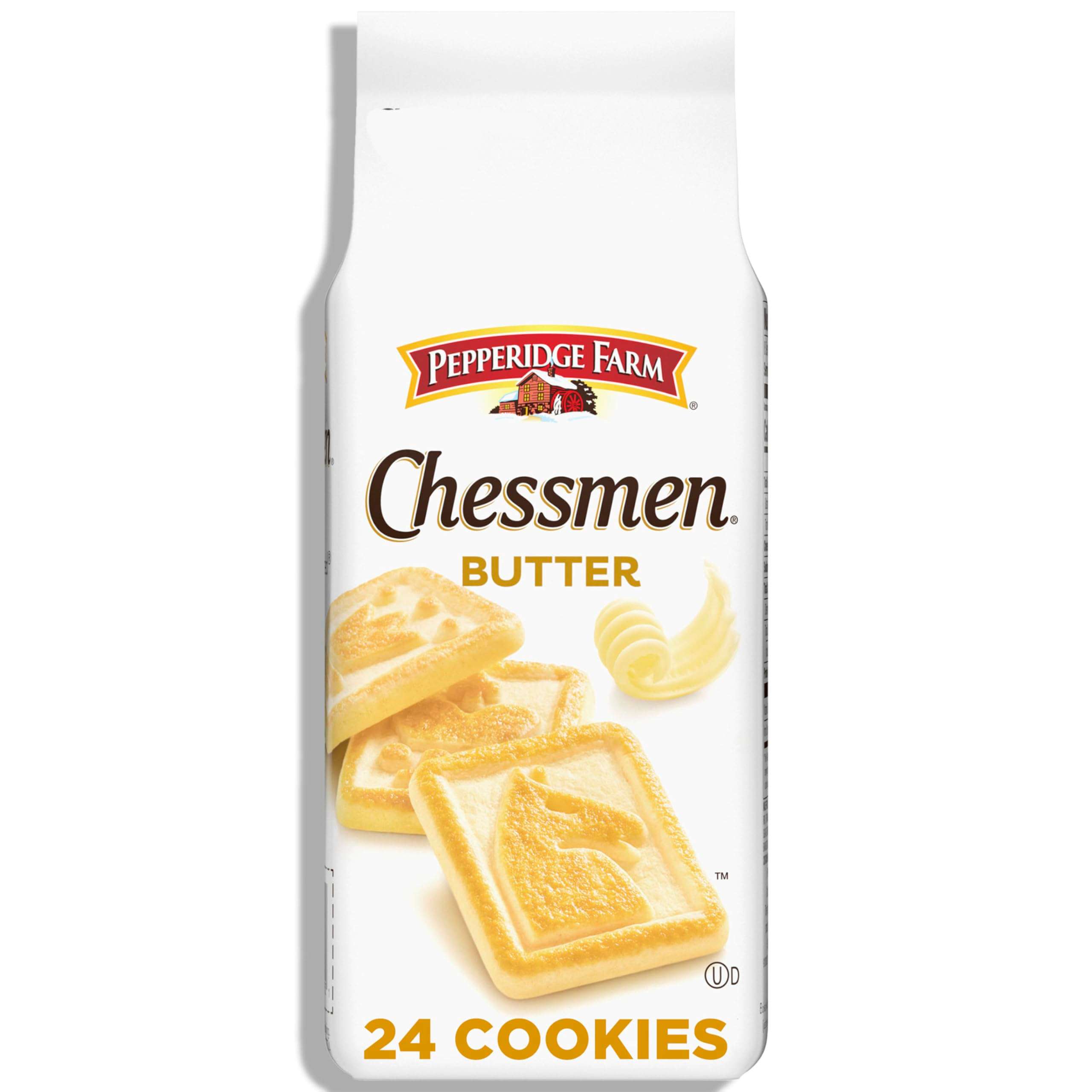 Pepperidge Farm Chessmen Butter Cookies, 7.25 oz. Bag (Packaging may vary) - Image 1