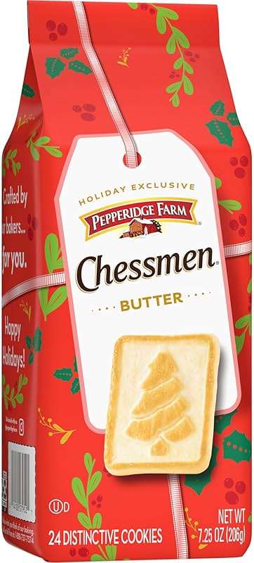 Pepperidge Farm Chessmen Butter Cookies, 7.25 oz. Bag (Packaging may vary) - Image 5