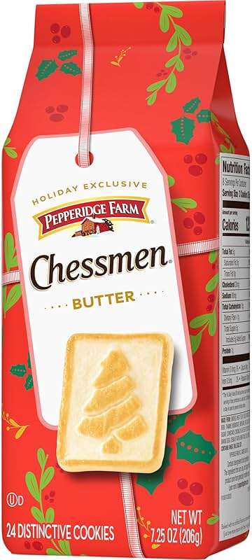 Pepperidge Farm Chessmen Butter Cookies, 7.25 oz. Bag (Packaging may vary) - Image 6