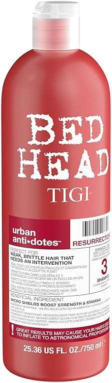 Bed Head Tigi Urban Anti+dotes Resurrection Shampoo Damage Level 3,25.36 Ounce - Image 2