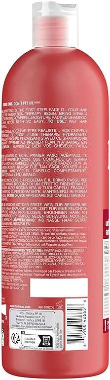 Bed Head Tigi Urban Anti+dotes Resurrection Shampoo Damage Level 3,25.36 Ounce - Image 5