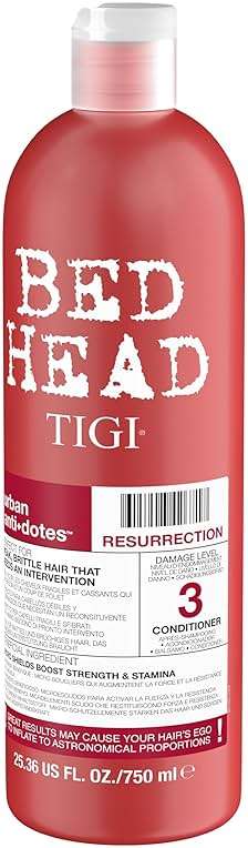 TIGI Bed Head Urban Antidotes Resurrection Intensive Moisture Repair Conditioner for Severely Damaged Hair, Keratin & Oils, 25.36 fl oz - Image 5