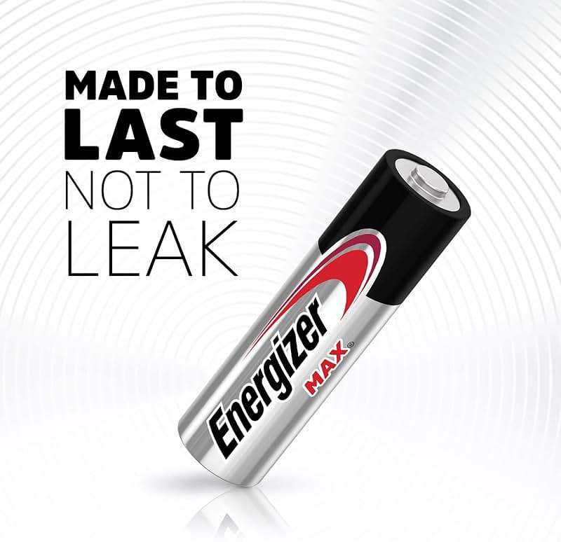 Energizer MAX AA Batteries (8 Pack), Double A Alkaline Batteries - Image 7