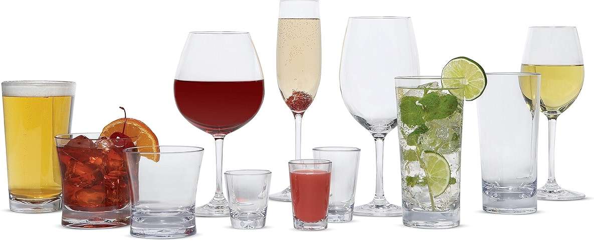 Carlisle FoodService Products Alibi Shot Glass Clear Glass for Restaurant, Kitchen, and Bar, Plastic, 3 Ounces, Clear - Image 8