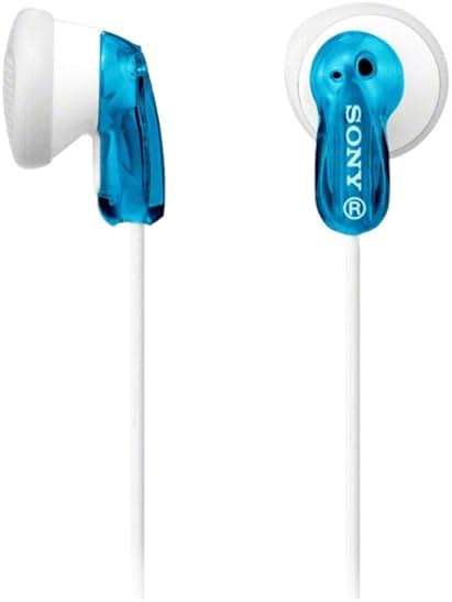 Sony MDRE9LP/BLU Earbud Headphones, Blue - Image 1