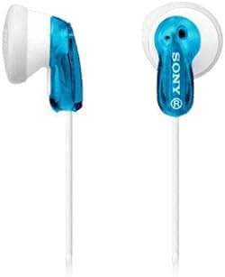 Sony MDRE9LP/BLU Earbud Headphones, Blue - Image 3