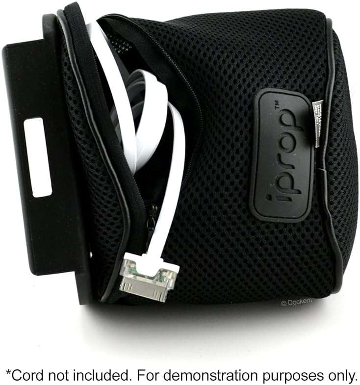 iProp Tablet Bed & Lap Stand; Bean Bag Universal Tablet Holder Compatible with iPad 1/2/3/4, Mini, Air, Pro, Android and Windows Tablets, eReaders (Black) - Image 7