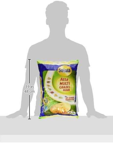 Pillsbury (Sujata) Atta with Multi-Grains Flour 10lb - Image 4