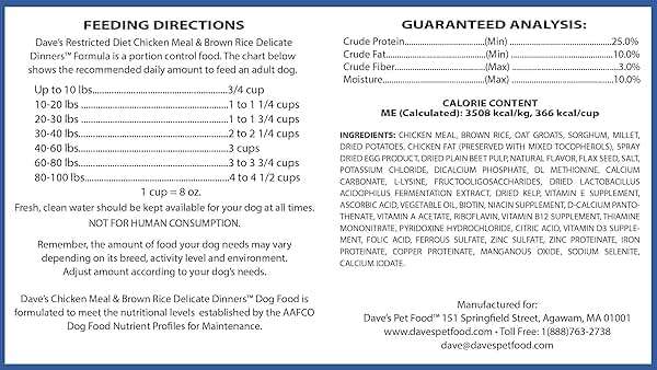 Dave's Natural Pet Food | Restricted Diet Chicken Meal & Brown Rice Dry Dog Food | Solve Food Sensitivities Naturally | Family Owned, Made in USA, for All Life Stages | 4# Bag - Image 4