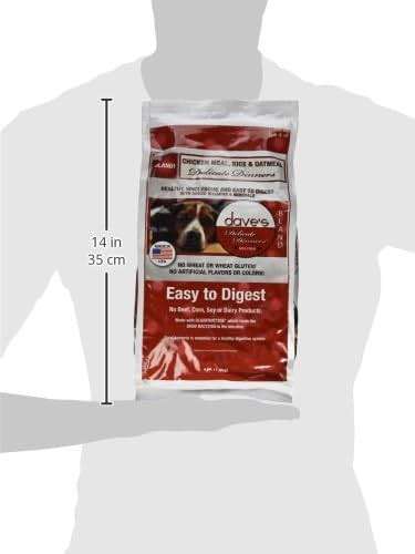 Dave's Natural Pet Food | Restricted Diet Chicken Meal & Brown Rice Dry Dog Food | Solve Food Sensitivities Naturally | Family Owned, Made in USA, for All Life Stages | 4# Bag - Image 7