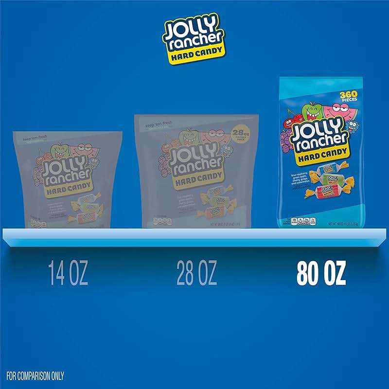 JOLLY RANCHER Assorted Fruit Flavored Hard Candy Bulk Bag, 5 lb - Image 6