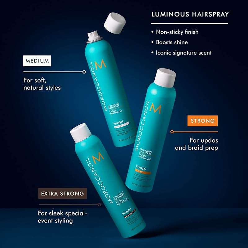 Moroccanoil Luminous Hairspray Strong - Image 5
