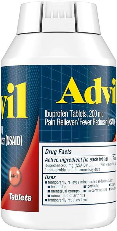 Advil Pain Reliever and Fever Reducer, Pain Relief Medicine with Ibuprofen 200mg for Headache, Backache, Menstrual Pain and Joint Pain Relief - 300 Coated Tablets - Image 16