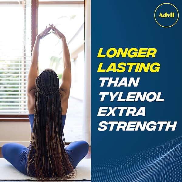 Advil Pain Reliever and Fever Reducer, Pain Relief Medicine with Ibuprofen 200mg for Headache, Backache, Menstrual Pain and Joint Pain Relief - 300 Coated Tablets - Image 3
