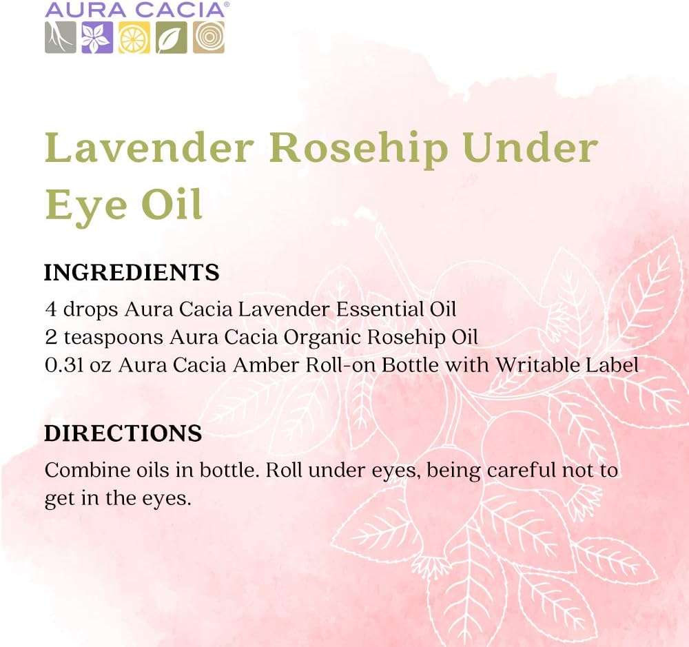 Aura Cacia Organic Rosehip Skin Care Oil | GC/MS Tested for Purity | 30ml (1 fl. oz.) - Image 6
