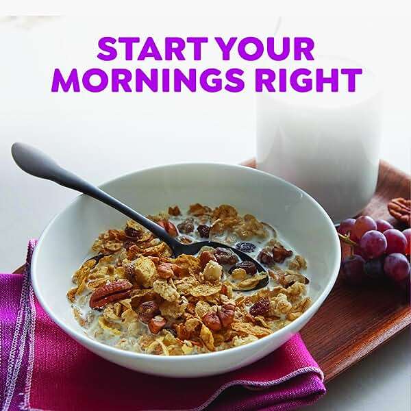 Great Grains Raisins Dates and Pecans Breakfast Cereal, Raisin Cereal with Sweet Dates and Granola Clusters, Non-GMO Project Verified, 16 OZ Box | Raisin Cereal with Sweet Dates, Granola Clusters, Non-GMO Project Verified - Image 2