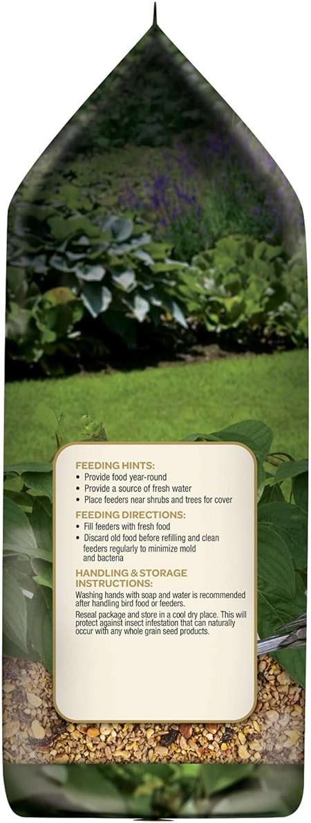 Kaytee Wild Bird Ultra No Mess Nut & Fruit Food Seed Blend For Blue Jays, Woodpeckers, Juncos, Cardinals, Grosbeaks, Sparrows, and Finches, 5.5 Pound - Image 3