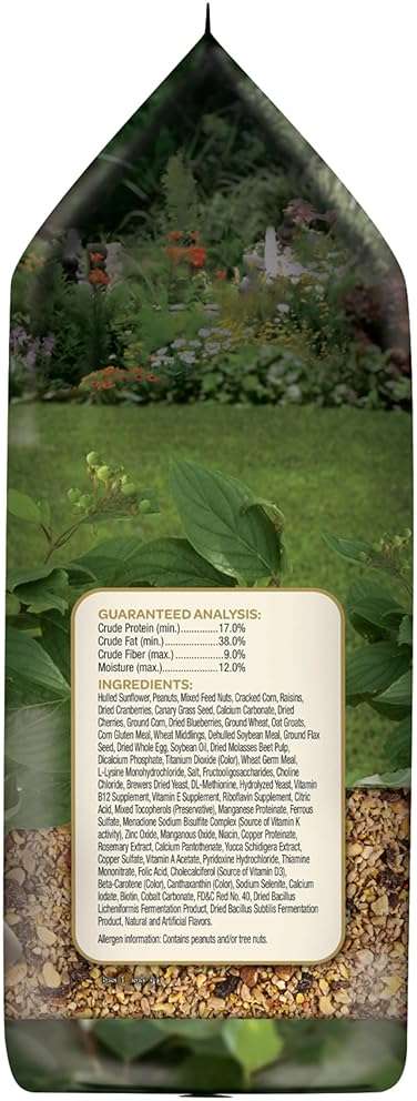 Kaytee Wild Bird Ultra No Mess Nut & Fruit Food Seed Blend For Blue Jays, Woodpeckers, Juncos, Cardinals, Grosbeaks, Sparrows, and Finches, 5.5 Pound - Image 4