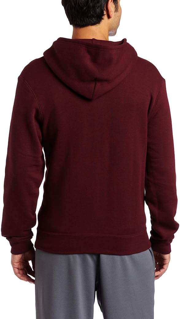 Soffe mens Classic Midweight Fleece Zip Hoodie Sweatshirt - Image 2
