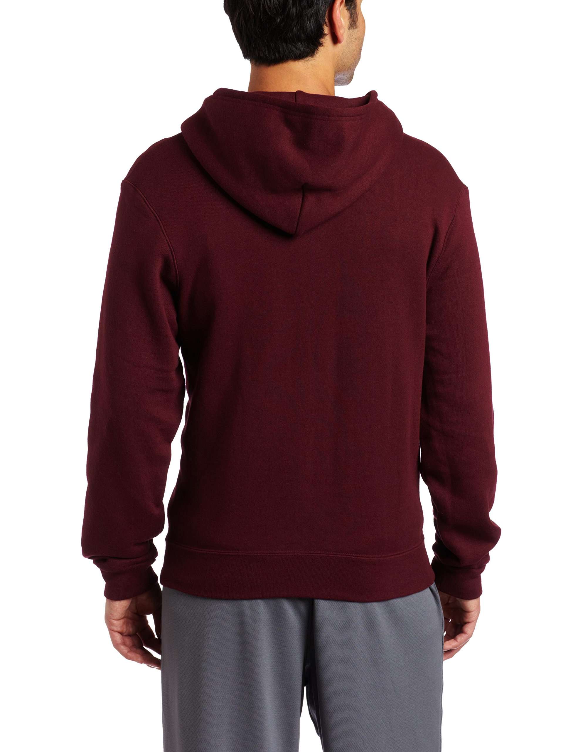 Soffe mens Classic Midweight Fleece Zip Hoodie Sweatshirt - Image 3