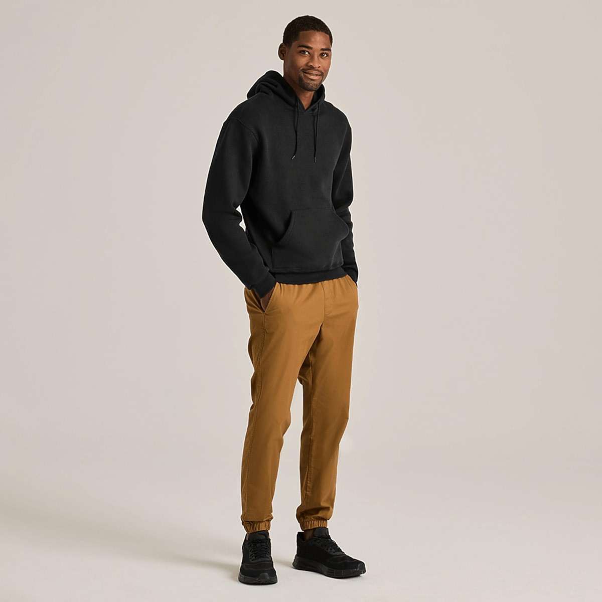 Soffe mens Classic Midweight Fleece Hoodie Sweatshirt - Image 3
