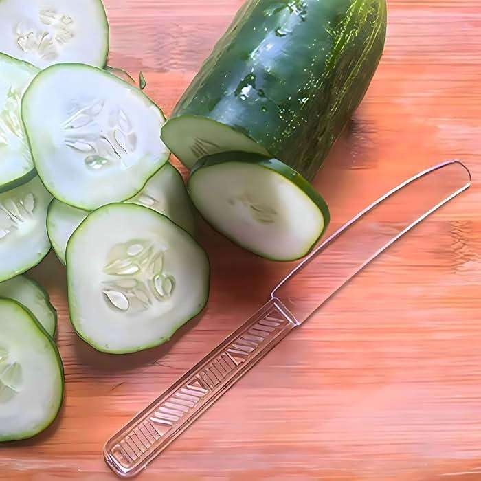 Party Dimensions 300 Count Plastic Cutlery Combo Box, Disposable Clear Plastic Silverware Utensils Set, 100 Forks, 100 spoons, 100 knives - Image 2