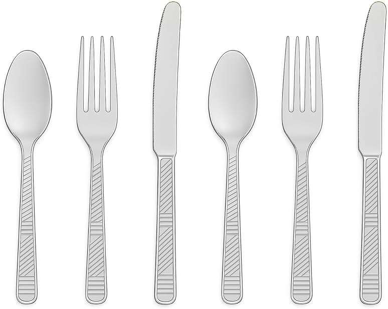 Party Dimensions 300 Count Plastic Cutlery Combo Box, Disposable Clear Plastic Silverware Utensils Set, 100 Forks, 100 spoons, 100 knives - Image 8