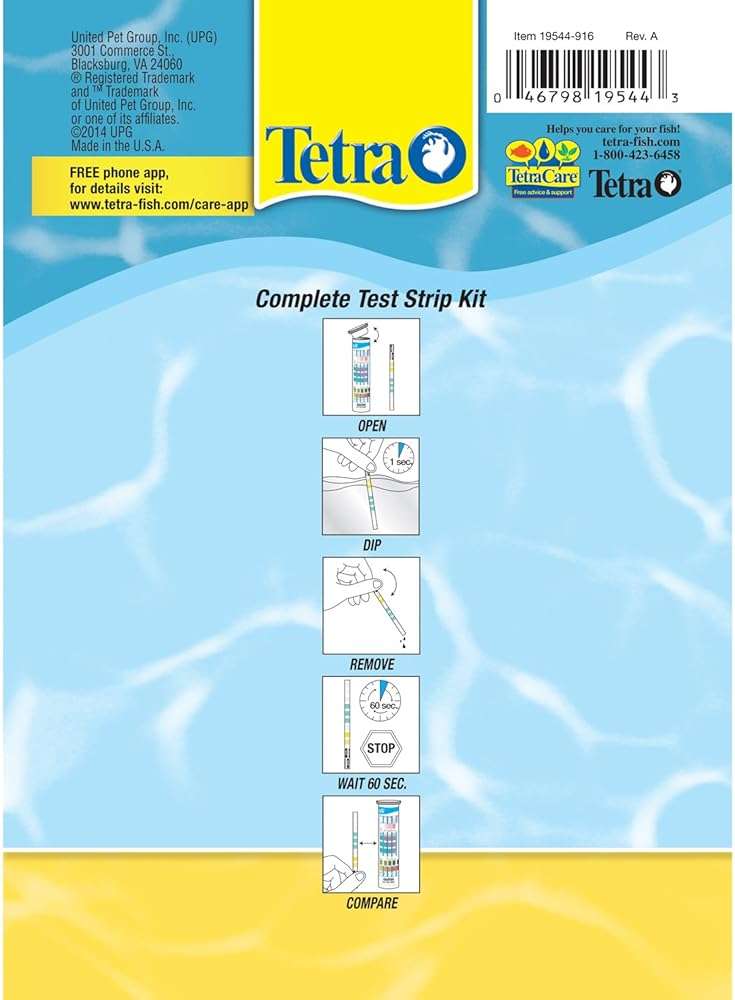 Tetra EasyStrips, Complete Aquarium Test Strips, Water Testing, 25 Count - Image 2