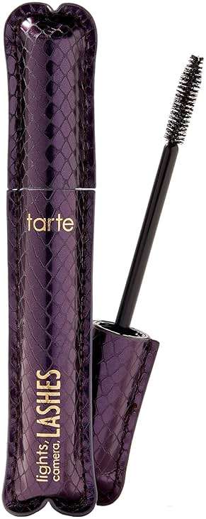 tarte lights, camera, lashes 4-in-1 mascara – Volume, Length, Curl & Conditioning for Fuller Looking Lashes, Smudge-Proof, Flake-Free, Longwear, Vegan & Cruelty Free - Image 1