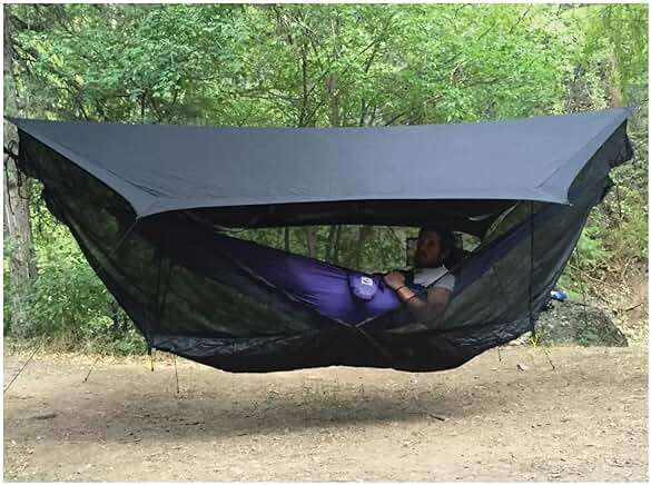 Hammock Bliss Sky Tent 2 - A Revolutionary 2 Person Hammock Tent - Waterproof Hanging Tent Provides Spacious and Cozy Shelter For 2 Camping Hammocks - Embrace Hammock Camping Comfort - Image 3