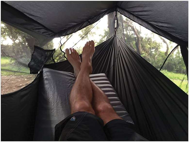 Hammock Bliss Sky Tent 2 - A Revolutionary 2 Person Hammock Tent - Waterproof Hanging Tent Provides Spacious and Cozy Shelter For 2 Camping Hammocks - Embrace Hammock Camping Comfort - Image 6