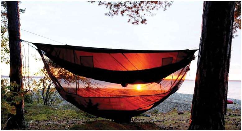 Hammock Bliss Sky Tent 2 - A Revolutionary 2 Person Hammock Tent - Waterproof Hanging Tent Provides Spacious and Cozy Shelter For 2 Camping Hammocks - Embrace Hammock Camping Comfort - Image 7