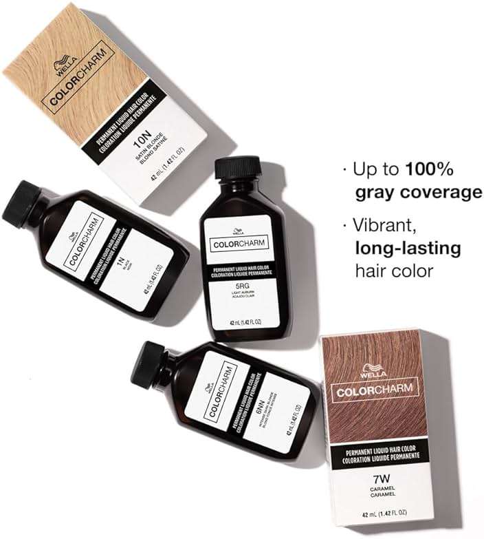WELLA Color Charm Permanent Liquid Hair Color for Gray Coverage, Blonde - Image 4