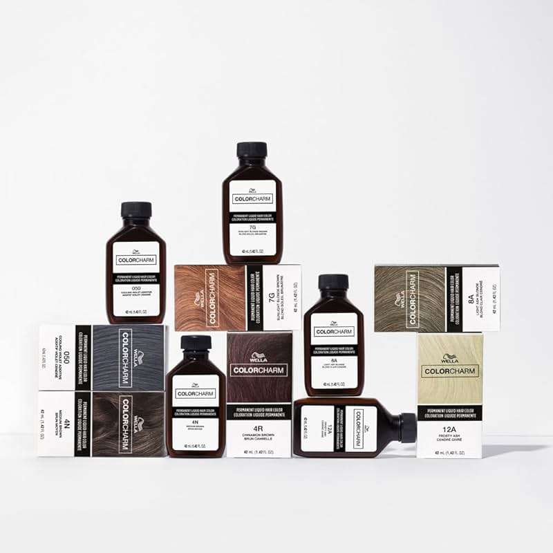 WELLA Color Charm Permanent Liquid Hair Color for Gray Coverage, Blonde - Image 7