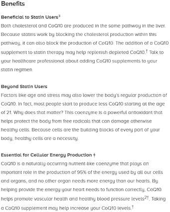 Qunol Ultra CoQ10 100mg, 3x Better Absorption, Patented Water and Fat Soluble Natural Supplement Form of Coenzyme Q10, Antioxidant for Heart Health, 120 Count Softgels - Image 9