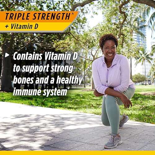 Osteo Bi-Flex Triple Strength Glucosamine Chondroitin Supplement with Vitamin D, Improve Joint Function, Support Bone Health, 120 Coated Tablets - Image 3