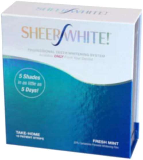 Sheer White Teeth Whitening Strips - Image 8