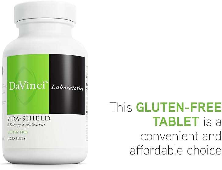 DAVINCI Labs Vira-Shield - Dietary Supplement to Support Detox, Immune System and Healthy GI Function* - with Black Walnut, Wormwood, Olive Leaf, PAU D’Arco, and More - Gluten-Free - 120 Tablets - Image 5