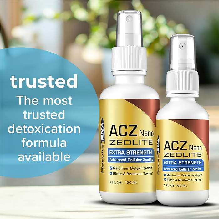Results RNA ACZ Nano Advanced Cellular Zeolite Extra Strength | Great for Total Body Detoxification and Immune System Health (2 Ounce) - Image 6