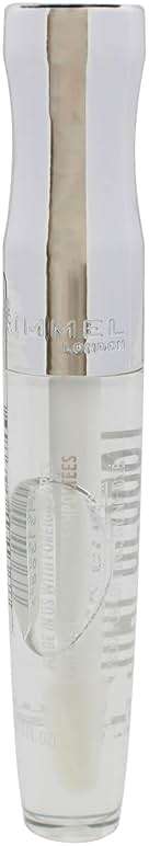 Rimmel Stay Glossy Lip Gloss - Non-Sticky and Lightweight Formula for Lip Color and Shine - 820 Seduce Me, .18oz - Image 9