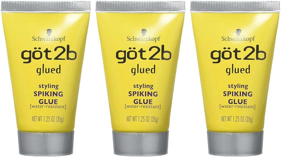 Schwarzkopf got2b Glued Styling Spiking Glue 1.25 oz (Pack of 3) - Image 3