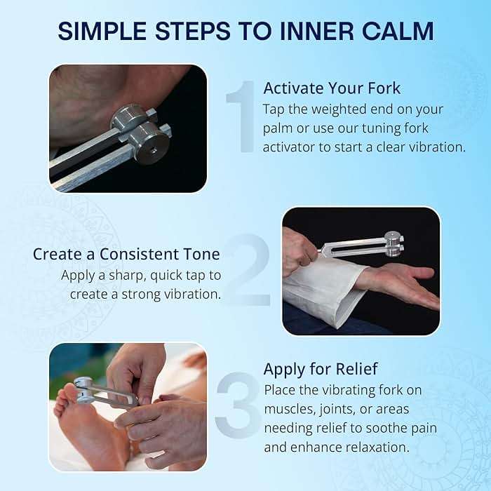 Otto 128 Weighted Tuning Fork for Healing, Made in The USA, Chakra Healing, Sound Therapy for Reducing Inflammation, Meditation, Relaxation, Sound Healing Instruments & Sound Therapy Instruments - Image 3